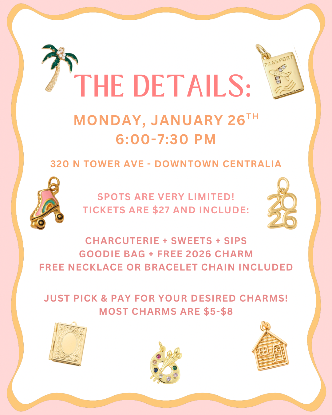 Charm Your Year Party Ticket – January 26