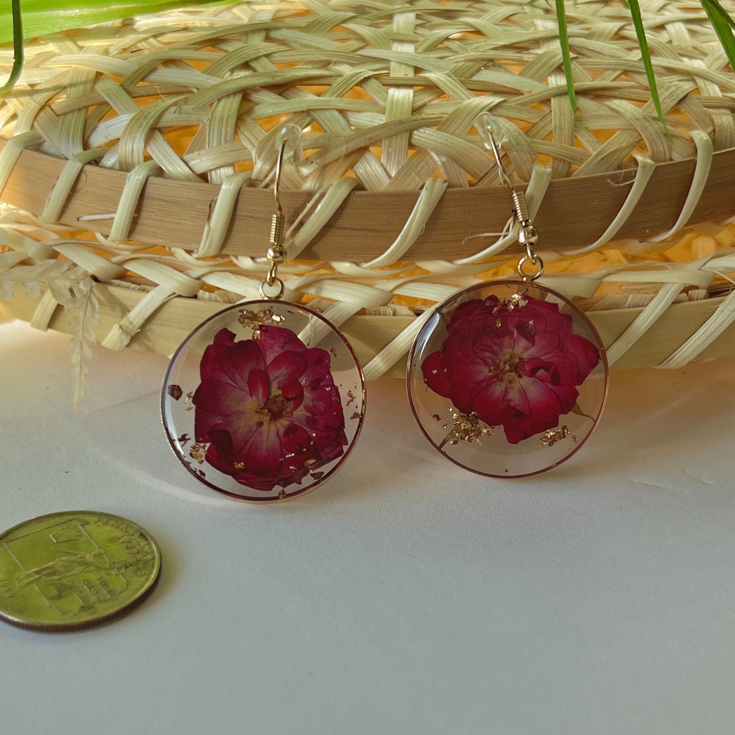 COUNTRY ROSE EARRING