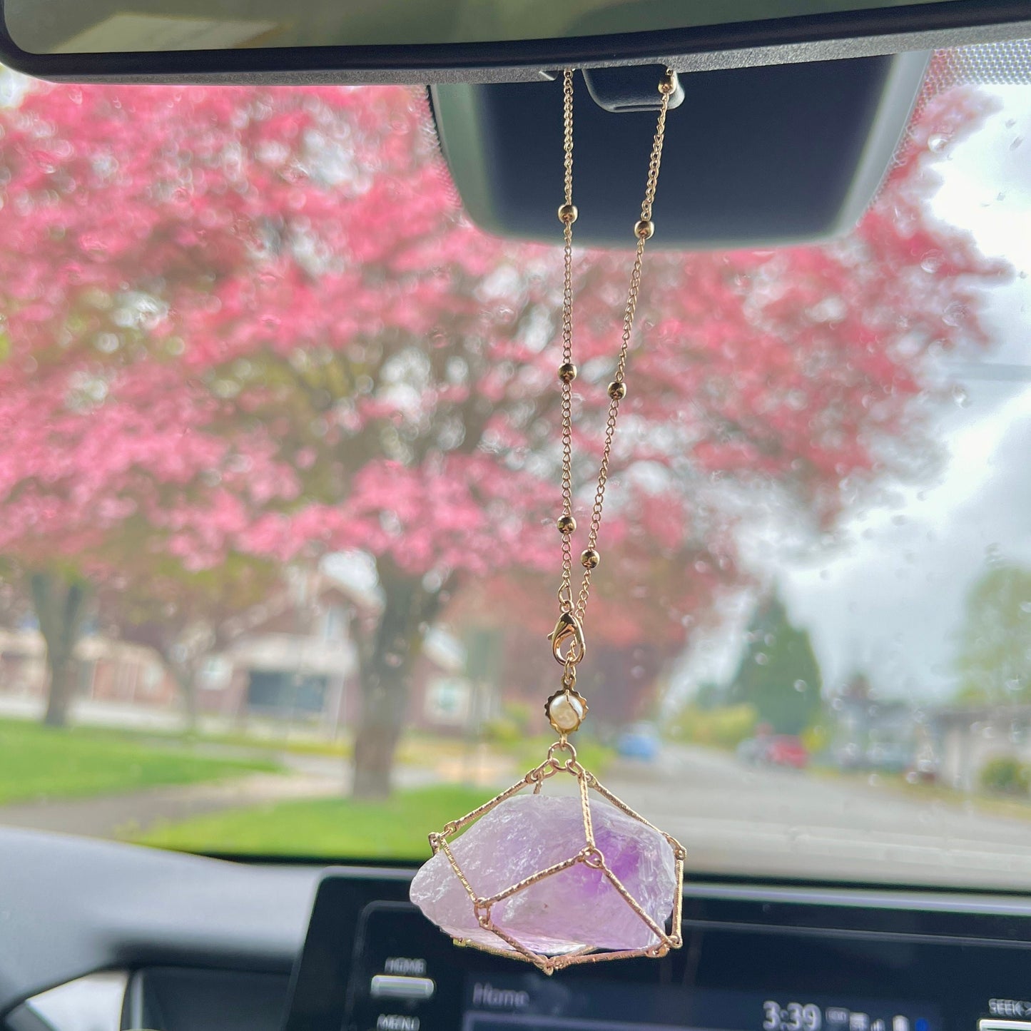 CRYSTAL CAR CHARMS