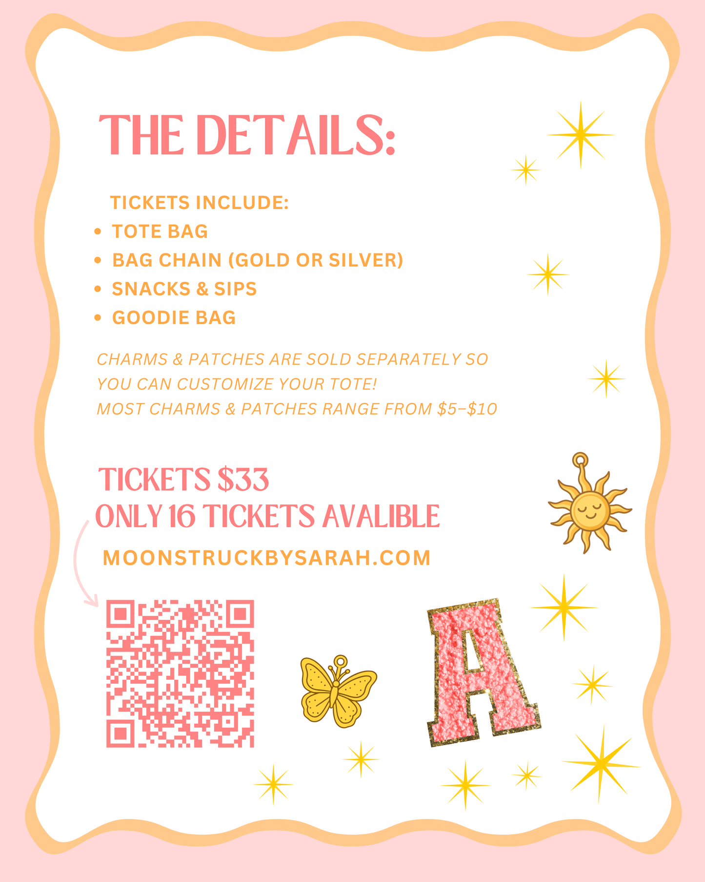 Tote & Charm Night 🌸✨