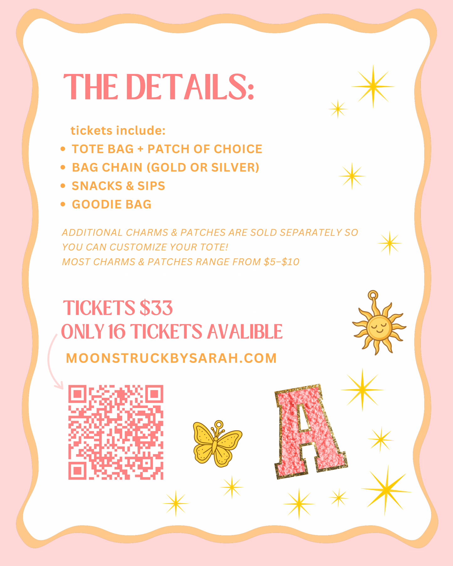 Tote & Charm Night 🌸✨