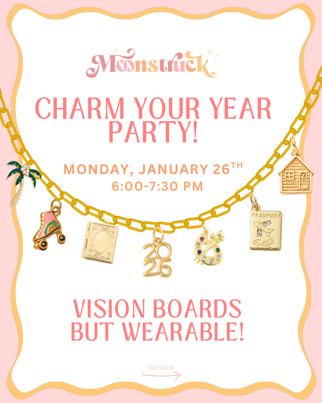 Charm Your Year Party Ticket – January 26