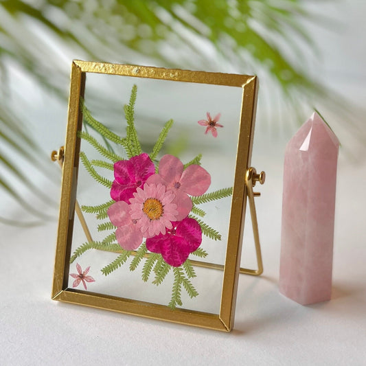 PRESSED FLOWER FRAMES - Pink