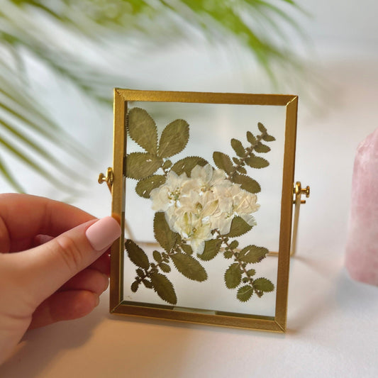 PRESSED FLOWER FRAMES - White