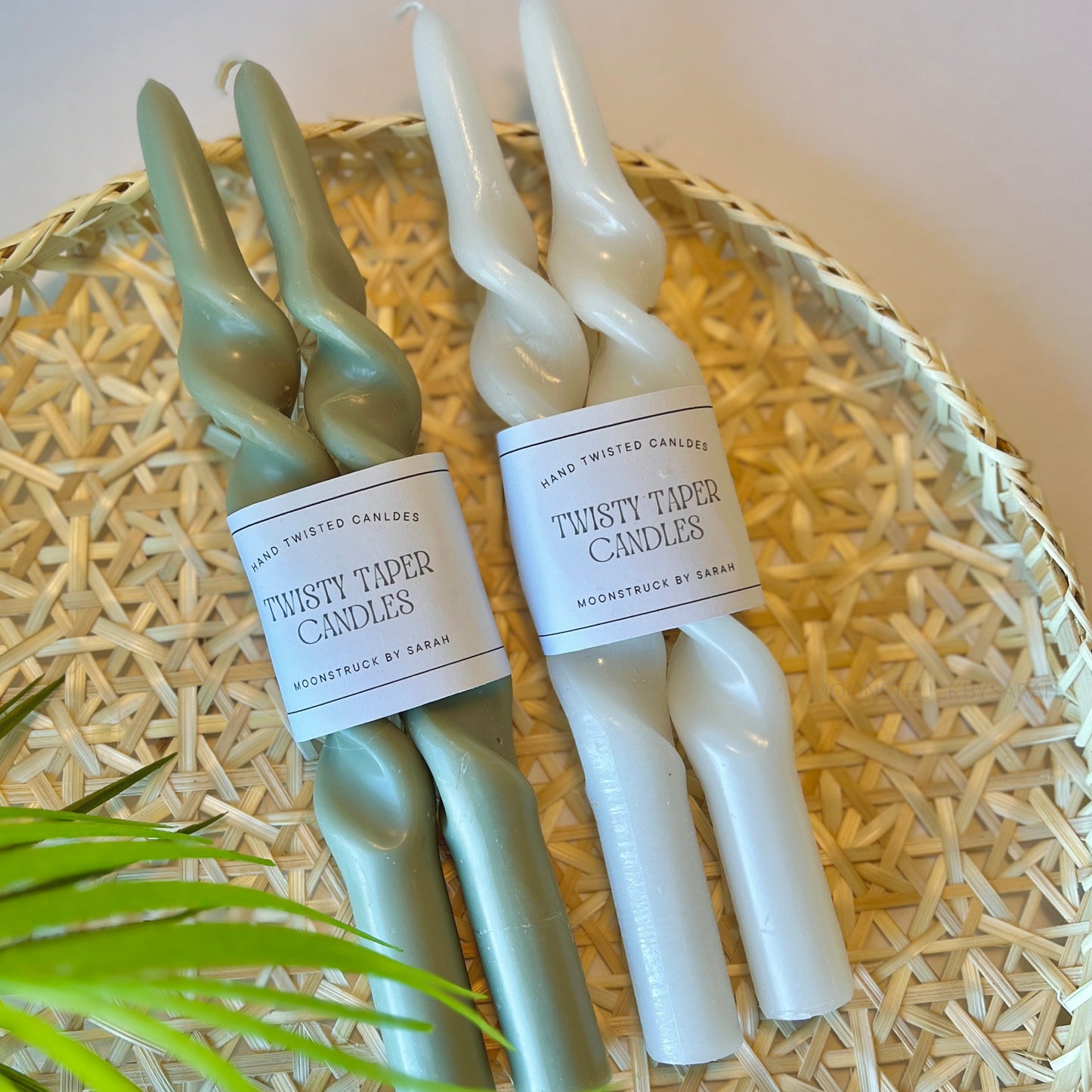 TWISTY TAPER CANDLES