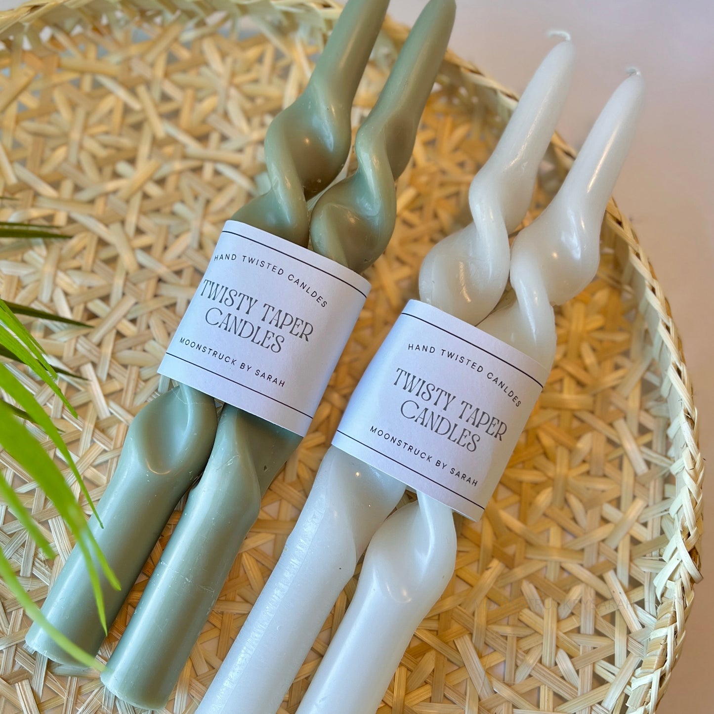 TWISTY TAPER CANDLES