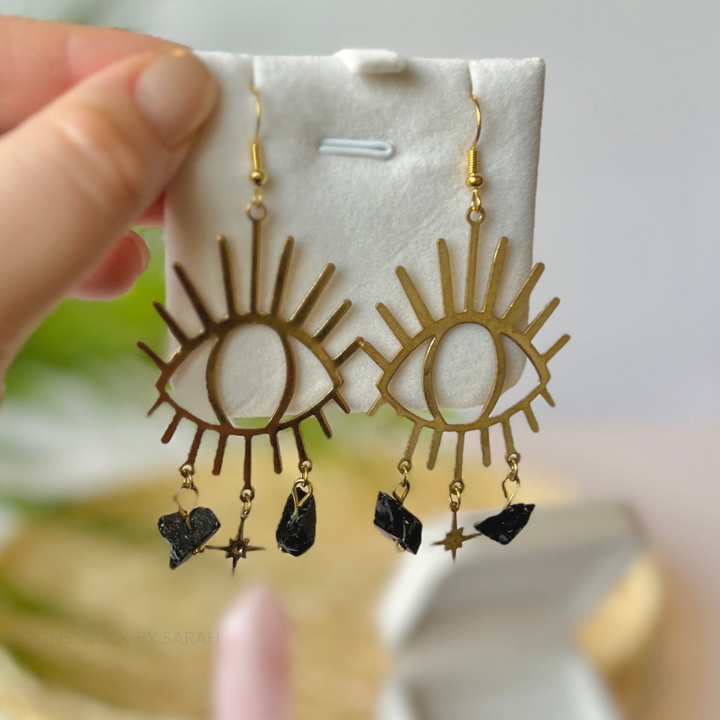 OBSIDIAN EARRINGS