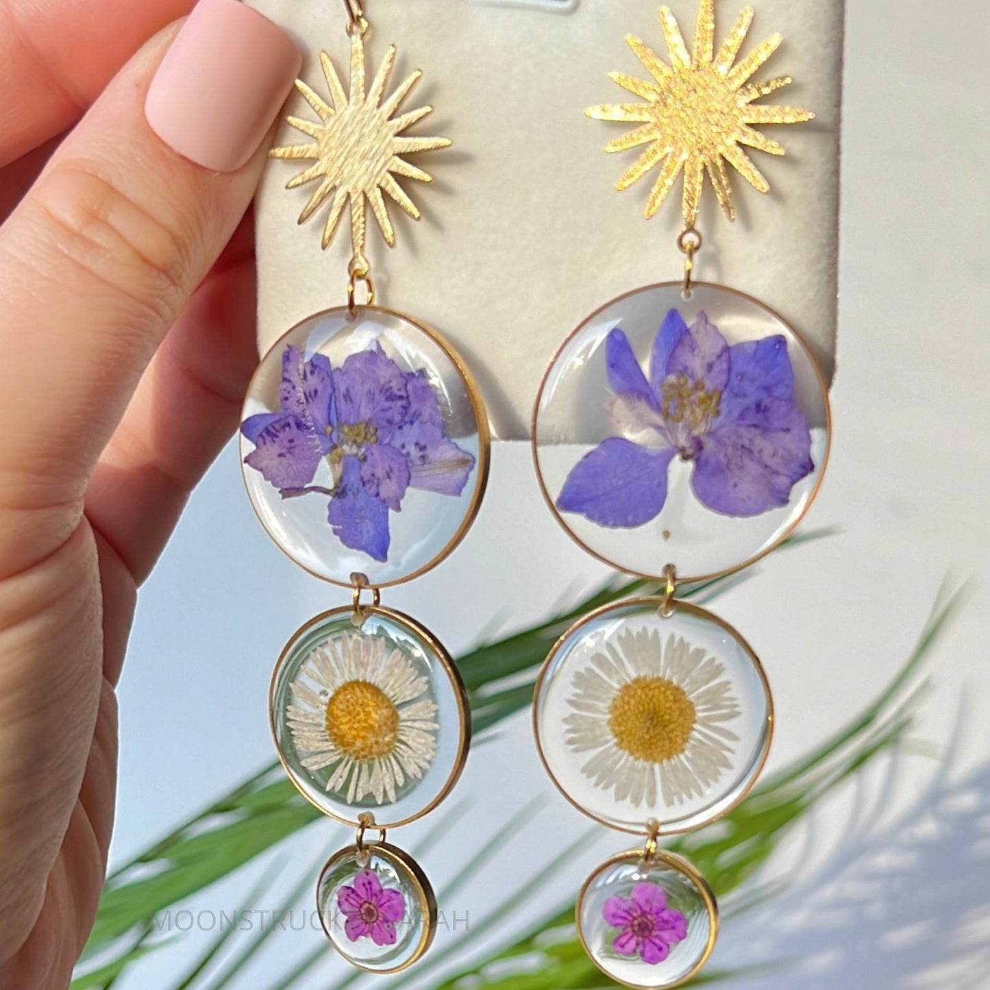 MAXIMALIST FLORAL EARRINGS