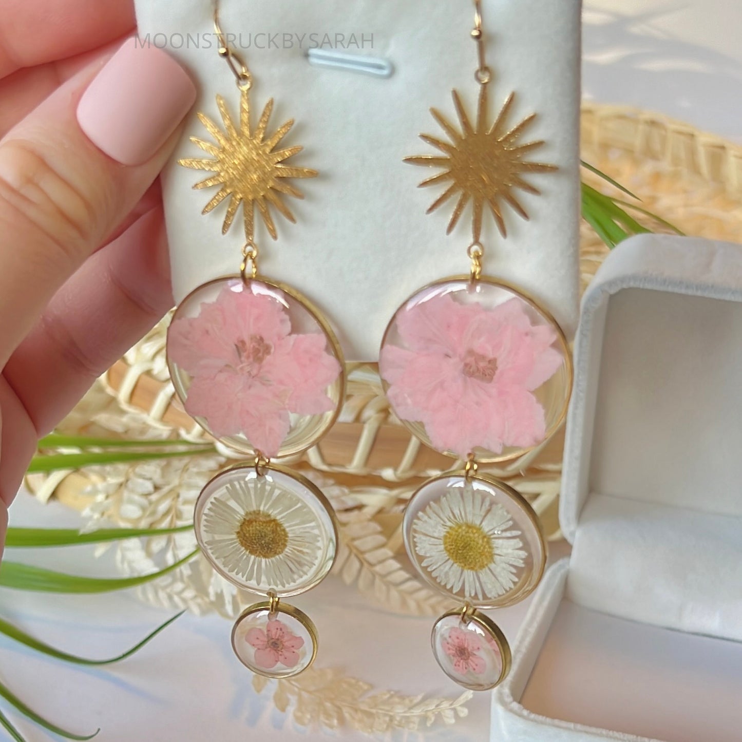 MAXIMALIST FLORAL EARRINGS