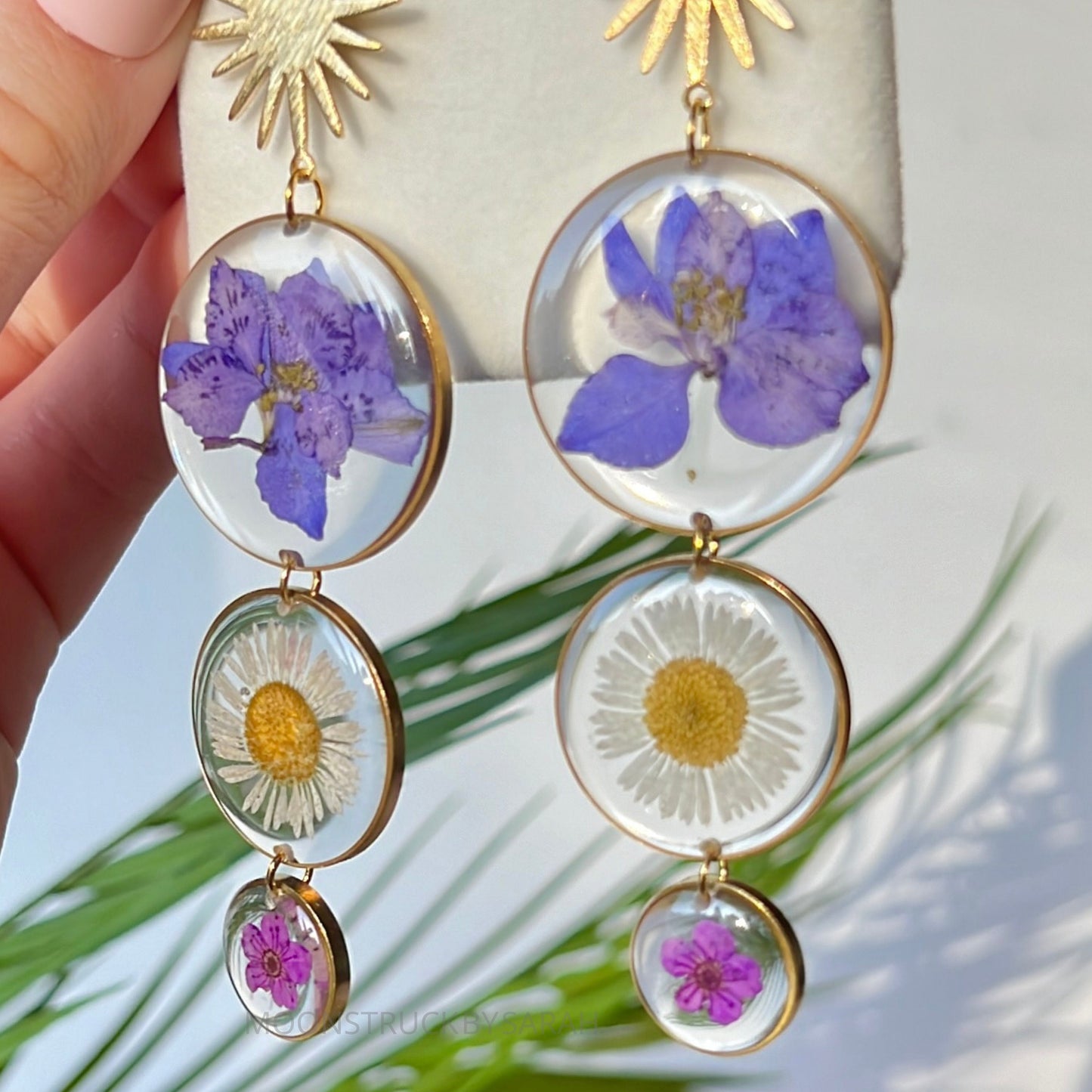 MAXIMALIST FLORAL EARRINGS